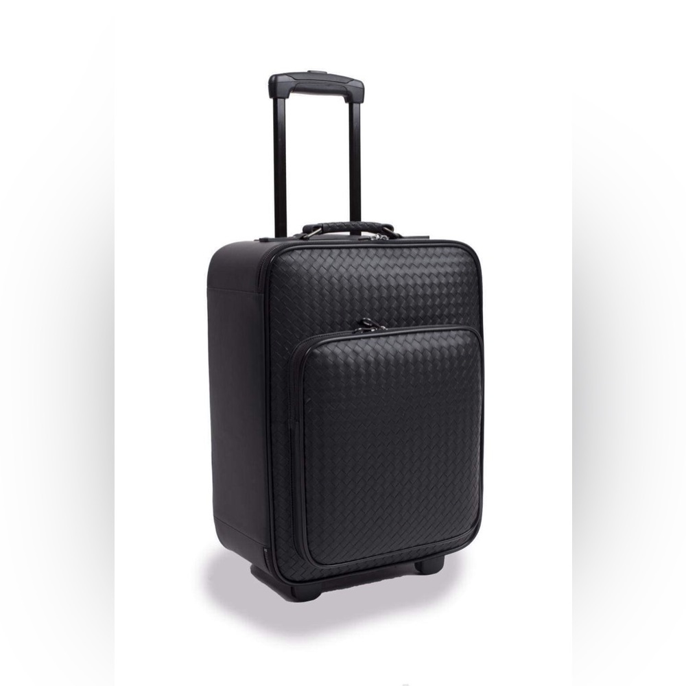 ❌SOLD❌ RARE ✨ BOTTEGA VENETA Intrecciato Carry on Roller Luggage Bag 9.9/10